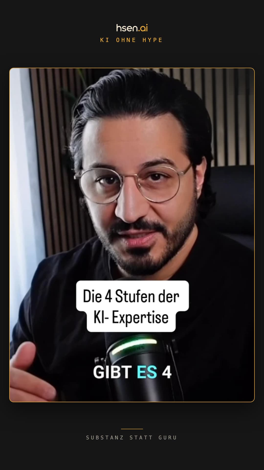 Die 4 Stufen der KI-Expertise